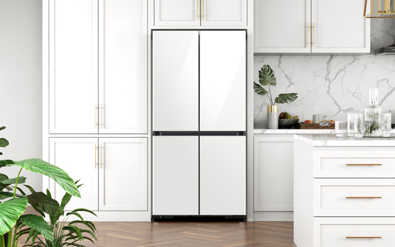 kitchen with front view